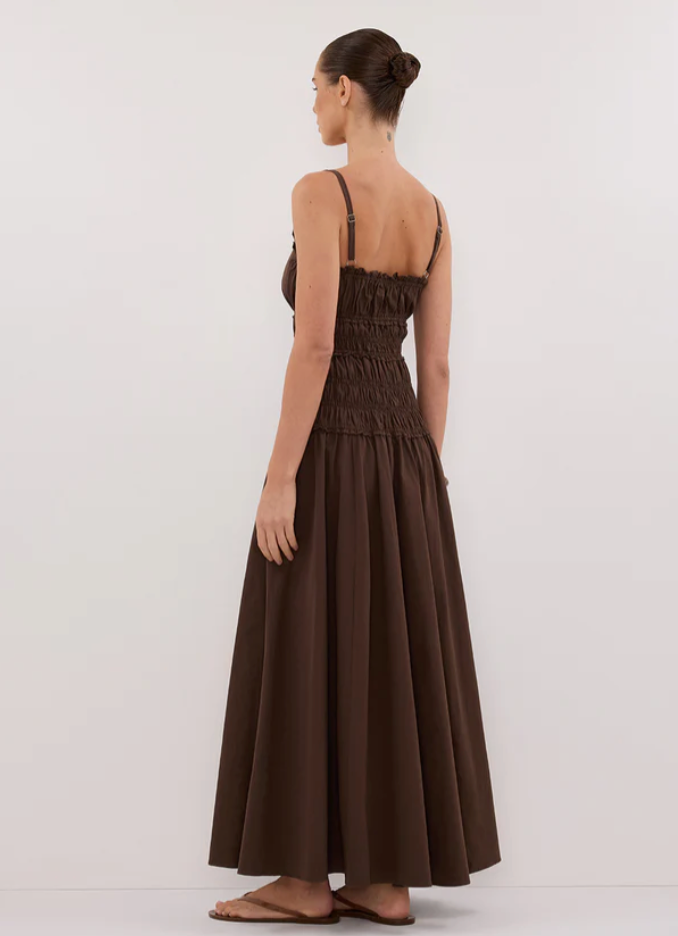 Ruched Midi Dress